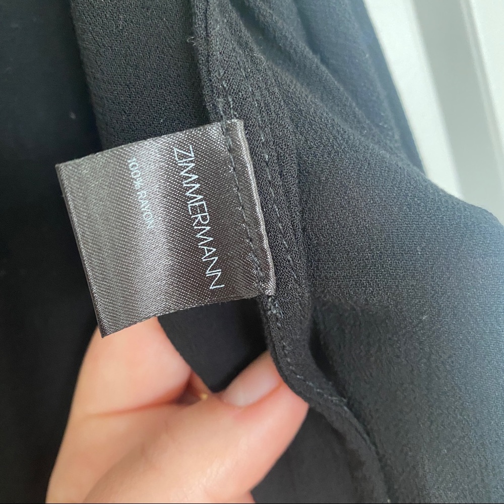 Zimmermann Front Tie Side Split Pants - image 5